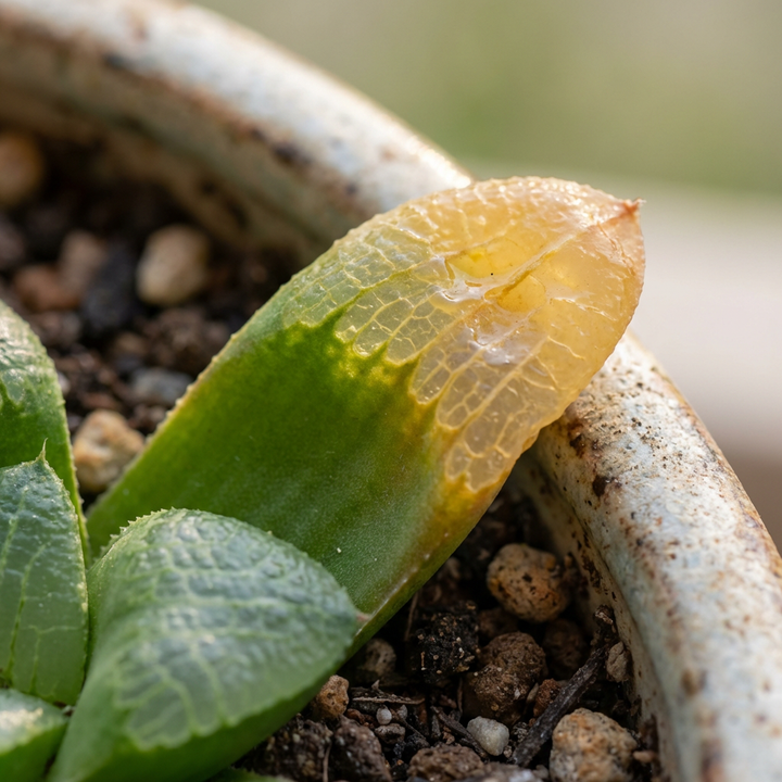 果凍葉的死亡警告：黑腐病與化水的深度解析