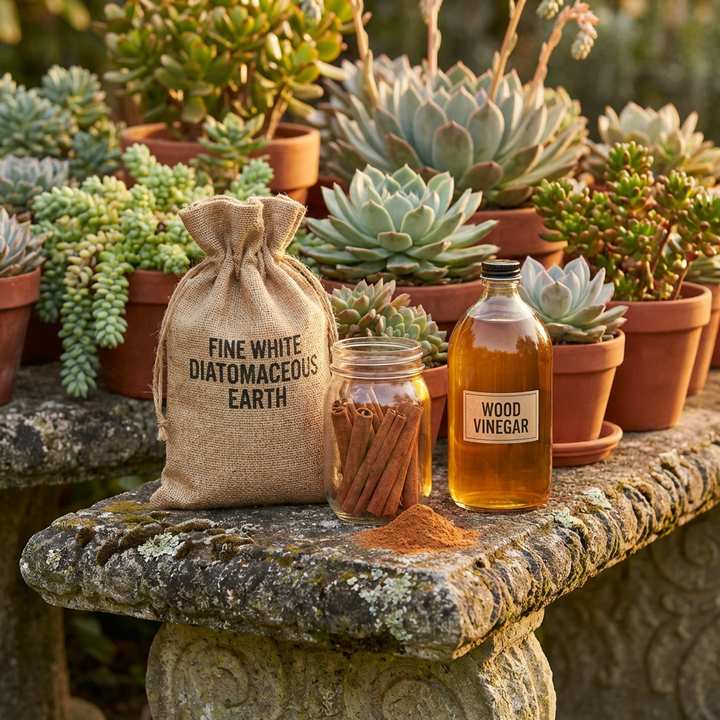 多肉園藝中的「天然藥劑」全攻略