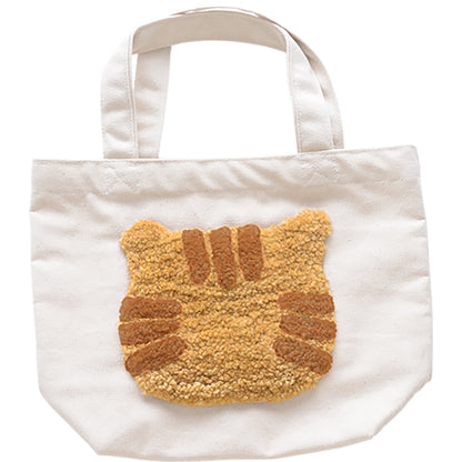 【肉肉雜貨店】貓咪創意大頭托特包