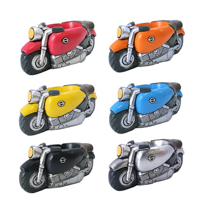 【肉肉玩具箱】復古摩托車多肉盲盒X2