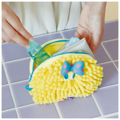 【肉肉雜貨店】平成復古潮回歸！Moja！毛茸茸大眼怪收納包（拉鏈款）