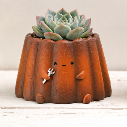 [Rou Rou Dessert Shop]-Japanese imported dessert combination succulent blind box X3