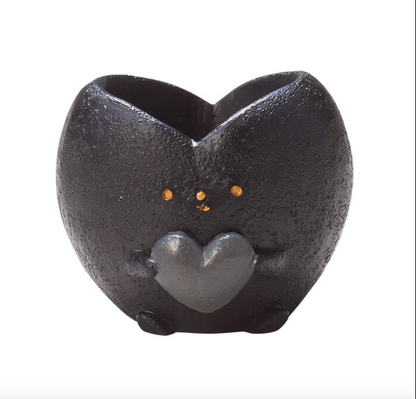 【肉肉玩具箱】把愛種出來！彩色愛心多肉花盆