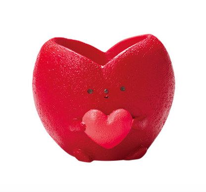 【肉肉玩具箱】把愛種出來！彩色愛心多肉花盆