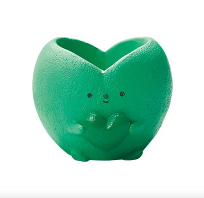 【肉肉玩具箱】把愛種出來！彩色愛心多肉花盆