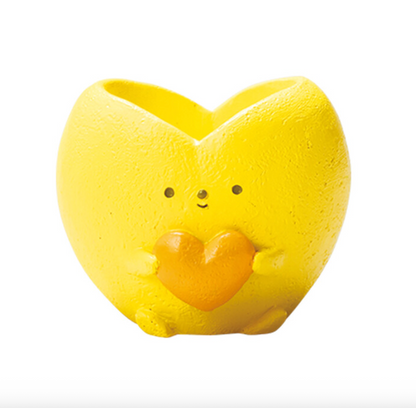 【肉肉玩具箱】把愛種出來！彩色愛心多肉花盆