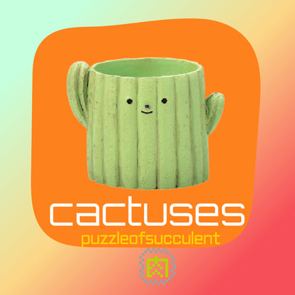 【肉肉植物園】-日本進口雙色仙人掌多肉植物盲盒