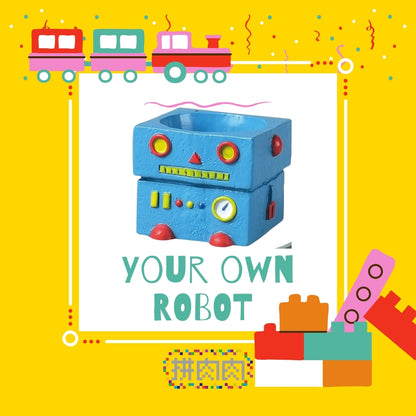 [Succulent Toy Box] Robot Succulent Two-color Plant Blind Box X2_1 of each color shipped