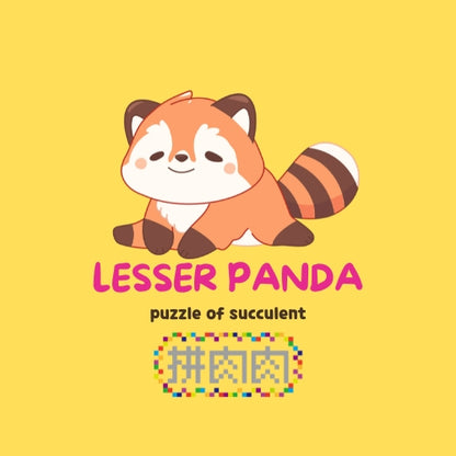 【肉肉動物園】小熊貓多肉植物盲盒，新品上市官網獨家販售