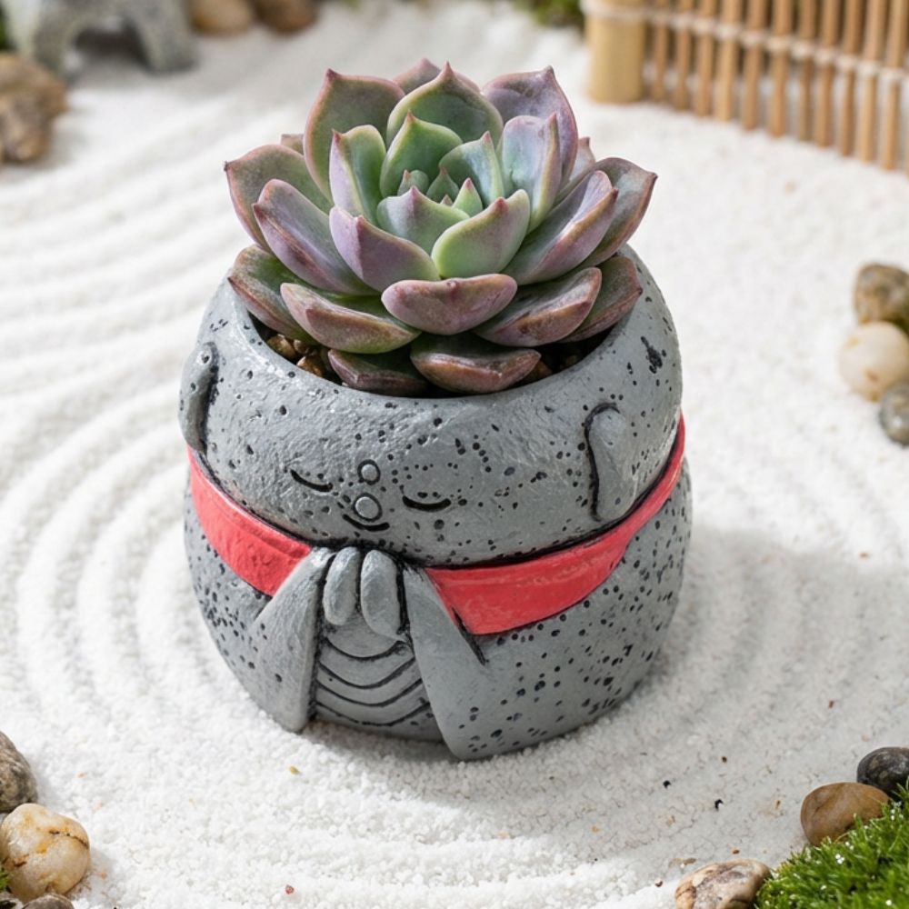 [Succulent Toy Box] Robot Succulent Two-color Plant Blind Box X2_1 of each color shipped
