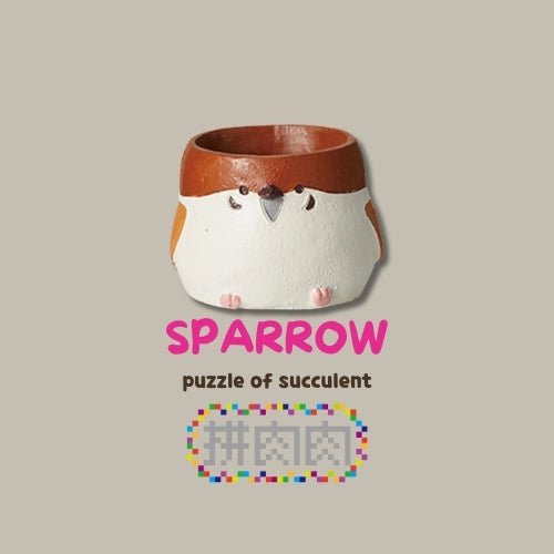 [Meaty Zoo] Sparrow Succulent Plant Blind Box, New Product Launched, Exclusively Sold on the Official Website