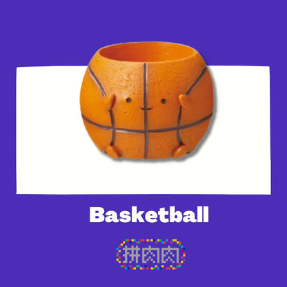 [Succulent Sports Field]-Japanese imported basketball succulent blind box X1