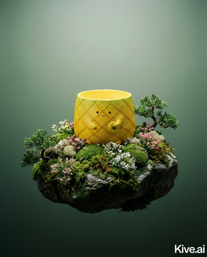 【肉肉植物園】好運旺來！鳳梨多肉植物盲盒 (單入/多肉組｜招財開運｜辦公室桌寵｜DIY療癒植栽)