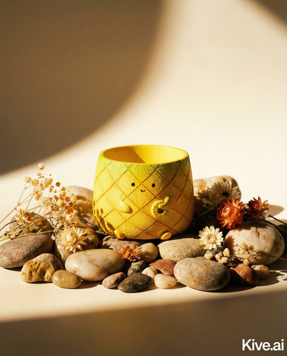 【肉肉植物園】好運旺來！鳳梨多肉植物盲盒 (單入/多肉組｜招財開運｜辦公室桌寵｜DIY療癒植栽)