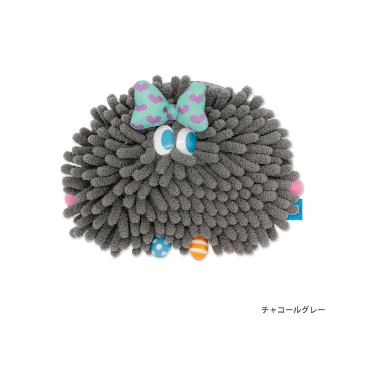 【肉肉雜貨店】平成復古潮回歸！Moja！毛茸茸大眼怪收納包（拉鏈款），毛茸茸手感可愛收納包