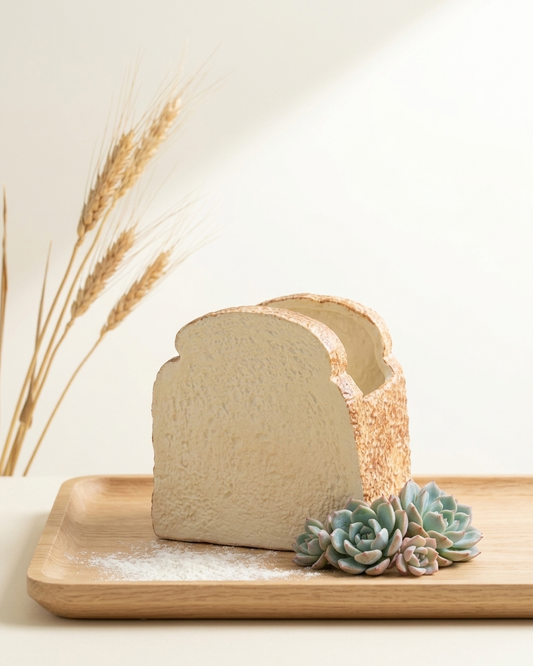 🍞 【拼肉肉】肉肉甜點店｜優質厚片吐司 Ｘ 真實多肉盲盒 (三種尺寸任選｜零熱量下午茶｜含盆土專業組裝)