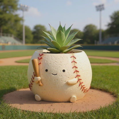 [Succulent Sports Field]-Blind box of baseball succulents imported from Japan