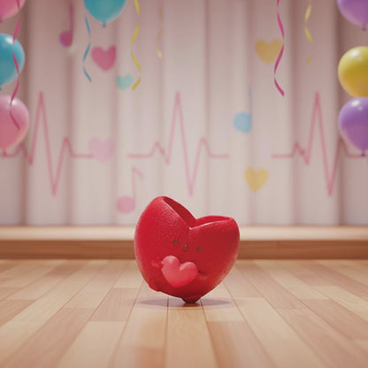 【肉肉玩具箱】把愛種出來！彩色愛心多肉花盆