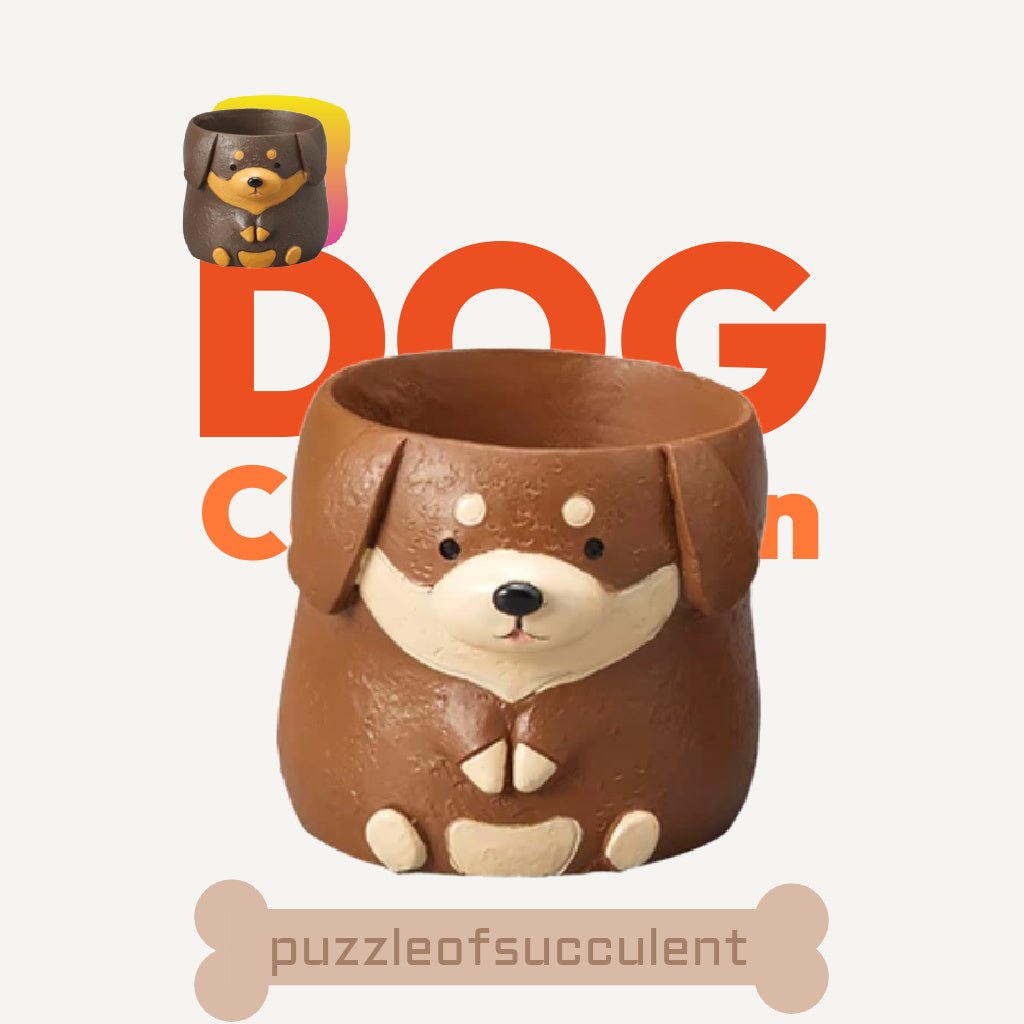 狗狗超值優惠大組（五種狗狗一次帶走） - 拼肉肉 Puzzle Of Succulent