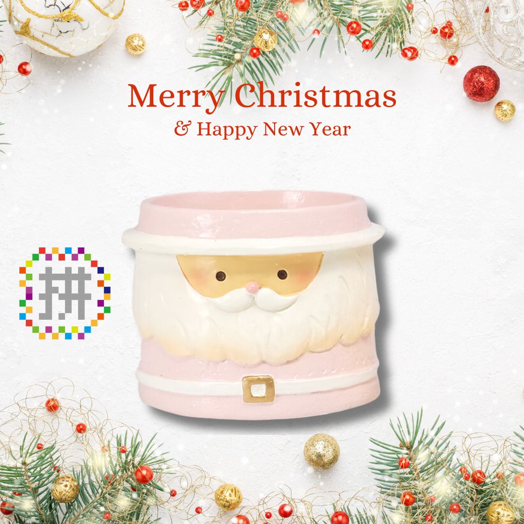 【拼肉肉聖誕限定】聖誕夢幻隊！聖誕老人、麋鹿、雪人三件套 (搭配多肉盲盒) - 拼肉肉 Puzzle Of Succulent