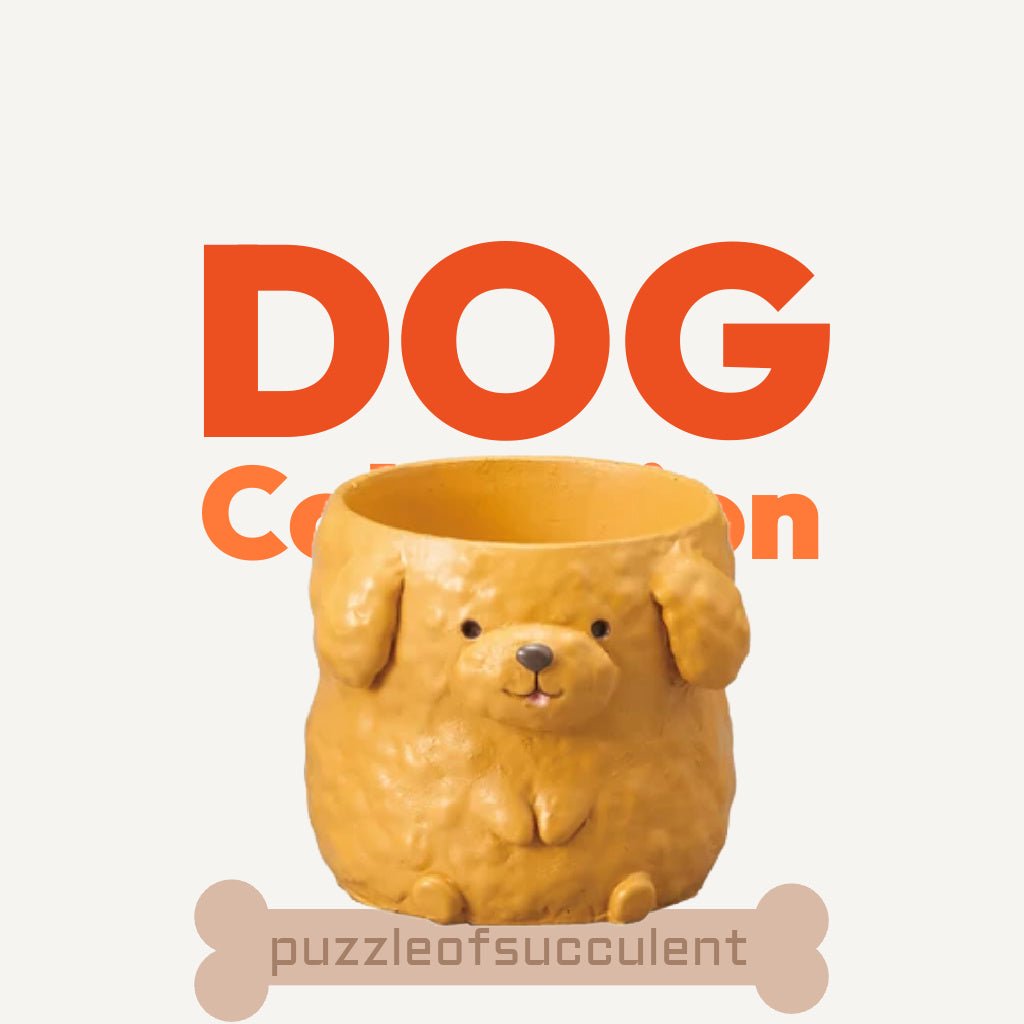 狗狗超值優惠大組（五種狗狗一次帶走） - 拼肉肉 Puzzle Of Succulent