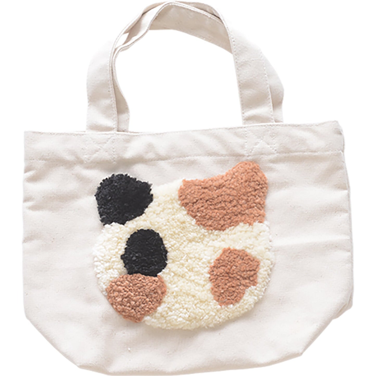 【肉肉雜貨店】貓咪創意大頭托特包 - 拼肉肉 Puzzle Of Succulent