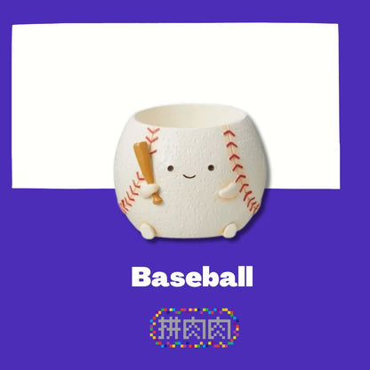 【肉肉運動場】 - 日本進口棒球多肉植物盲盒 - 拼肉肉 Puzzle Of Succulent