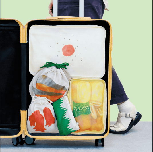 【肉肉雜貨店】開動啦！把行李箱變成「巨型美味便當盒」便當收納袋！ - 拼肉肉 Puzzle Of Succulent